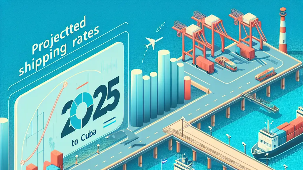 An image illustrating Comparativa Tarifas Envío Marítimo a Cuba 2025: Precios y Ahorros