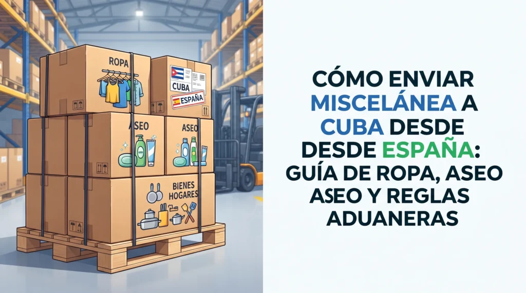 Miniatura para Cómo Enviar Miscelánea a Cuba desde España: Guía de Ropa, Aseo y Reglas Aduaneras