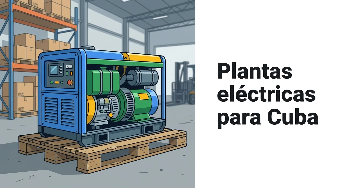 Plantas eléctricas para Cuba
