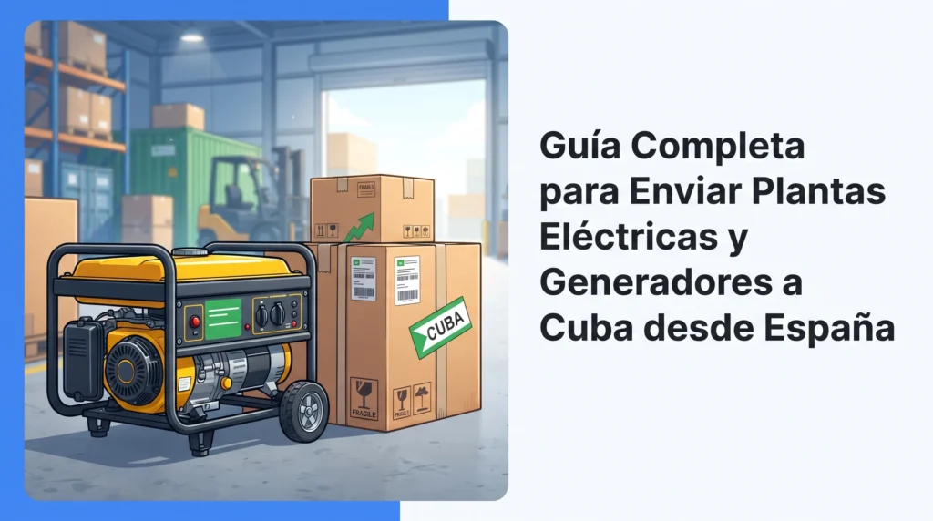 Miniatura para Guía Completa para Enviar Plantas Eléctricas y Generadores a Cuba desde España