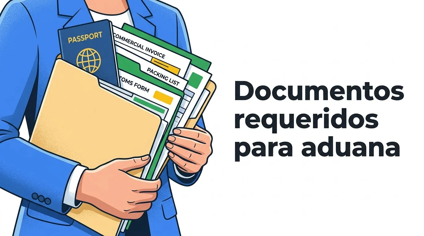 Documentos requeridos para aduana